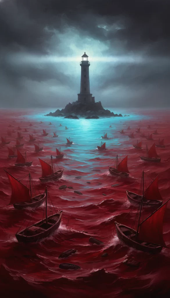 红海中的孤独灯塔